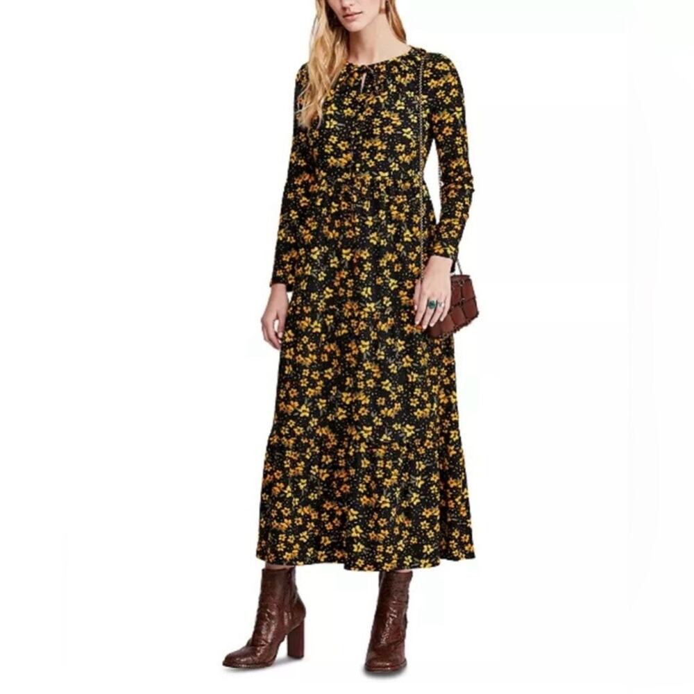 NWOT Free people tiers of joy Maxi Dress XS - Picture 3 of 4